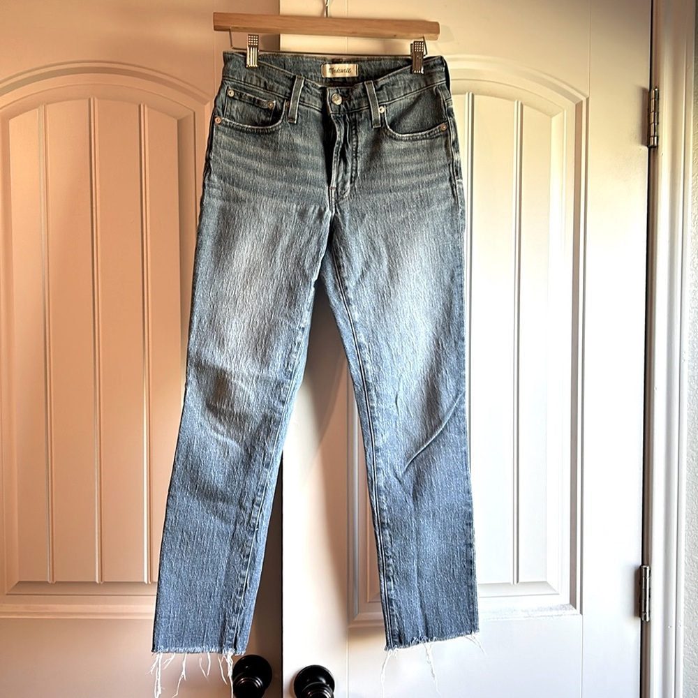 Madewell perfect vintage midrise jean size 25